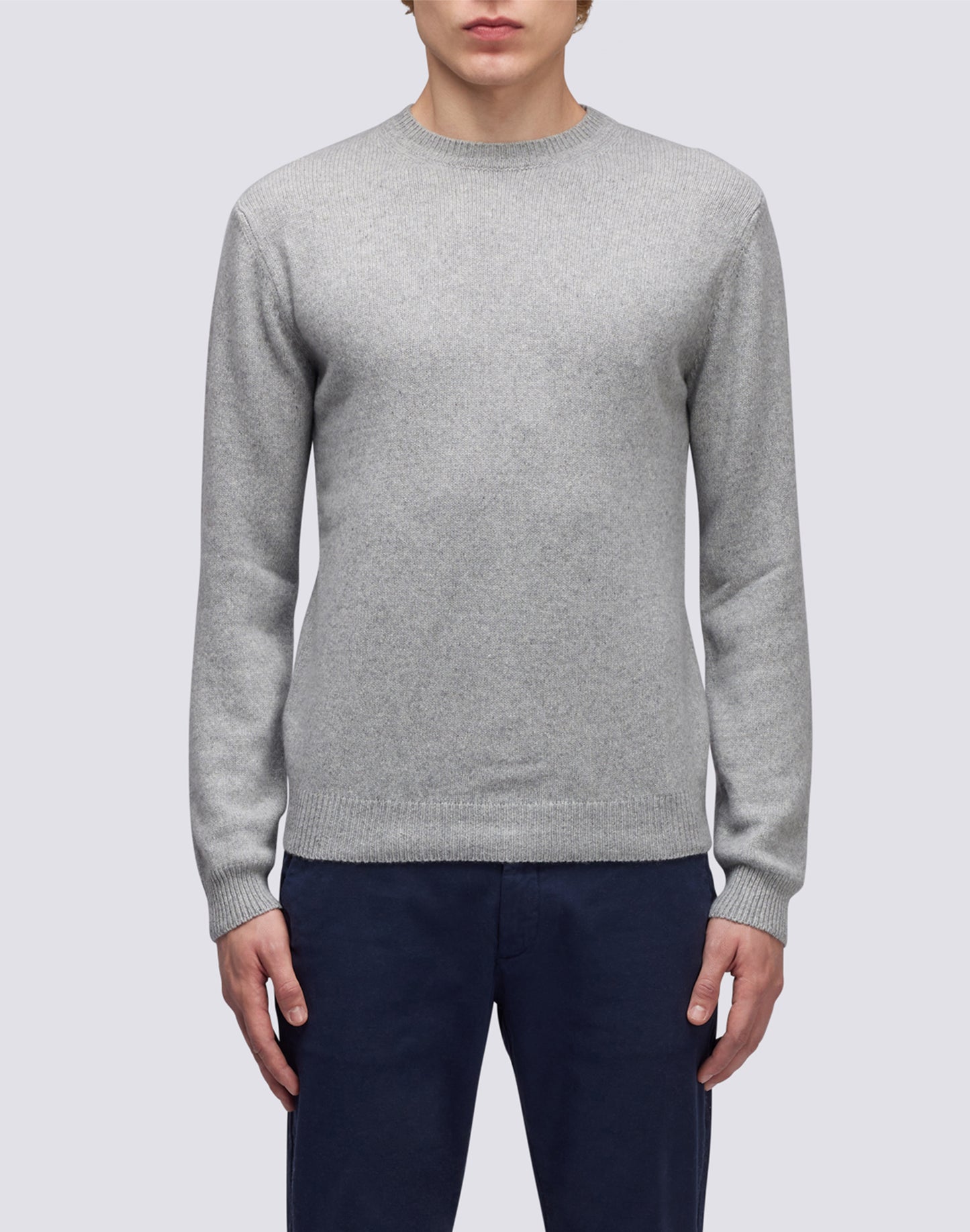 MAGLIONE A GIROCOLLO MISTO CASHMERE