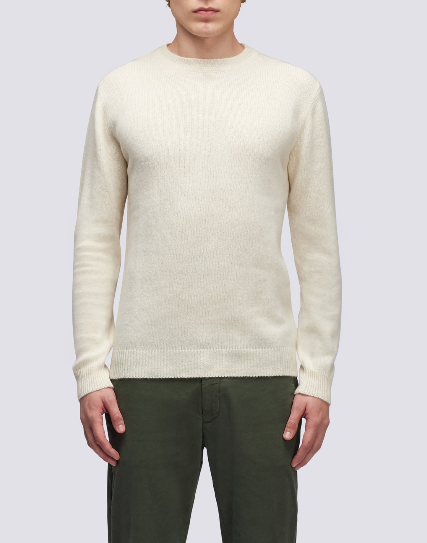 MAGLIONE A GIROCOLLO MISTO CASHMERE