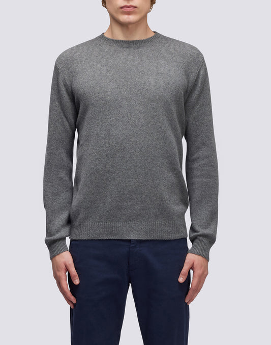 MAGLIONE A GIROCOLLO MISTO CASHMERE