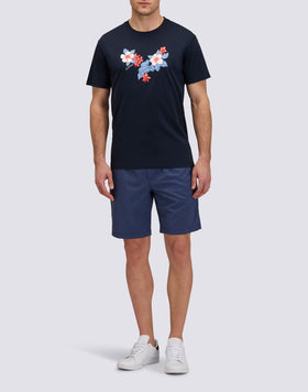 T-SHIRT CAPSULE STAMPA FLOREALE