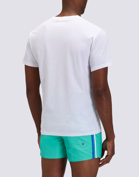 T-SHIRT CAPSULE MICROSTAMPA PALMA SFUMATA