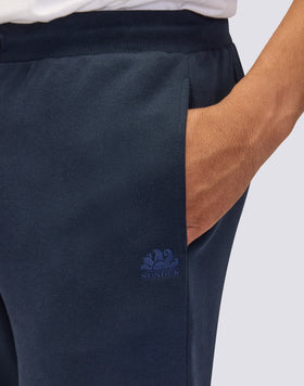 PANTALONI TUTA DA UOMO CON VITA ELASTICA