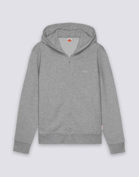FELPA UOMO FULL ZIP CON CAPPUCCIO