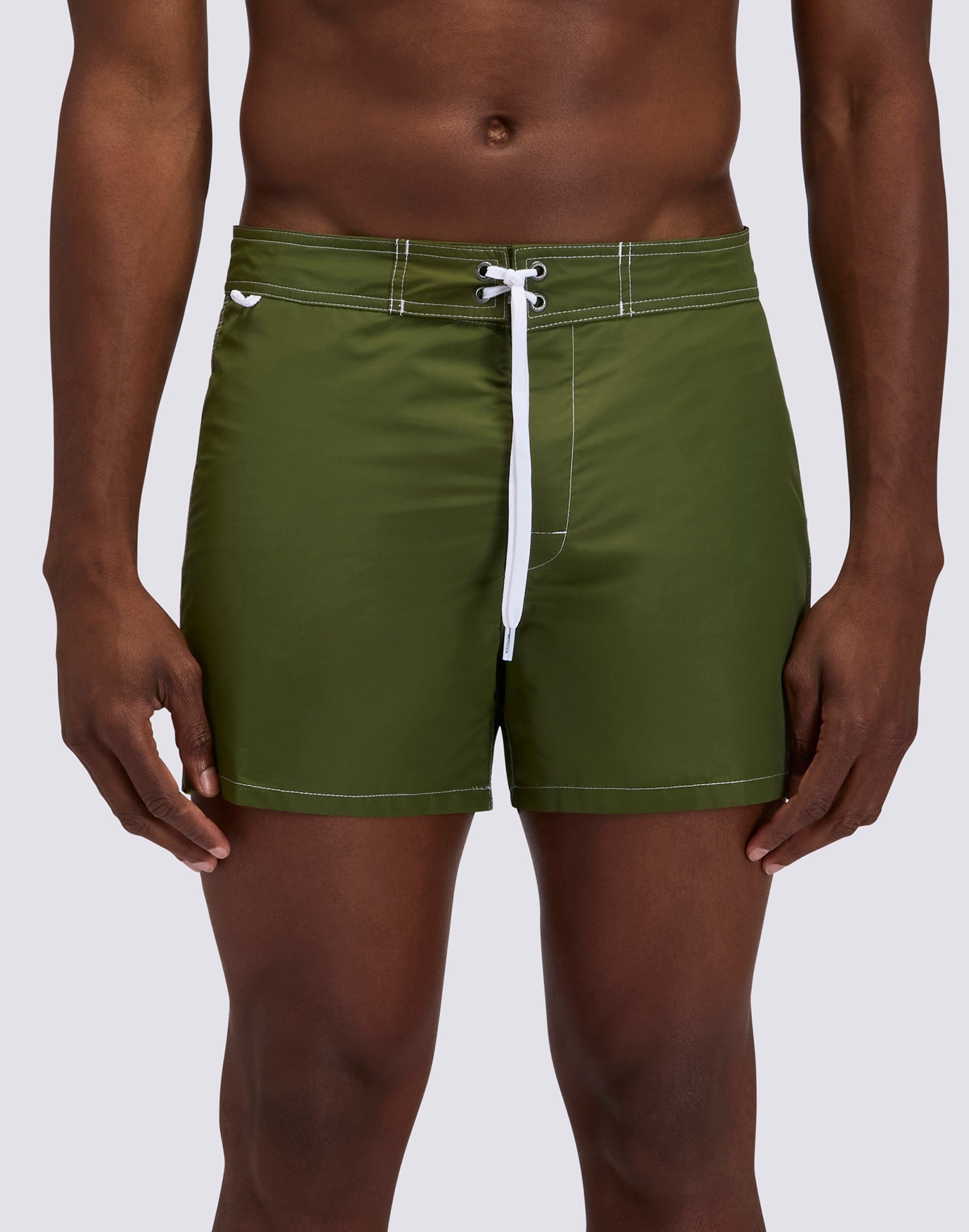 Men's Fixed Waist Boardshorts: Sundek Taffeta Nylon – SUNDEK