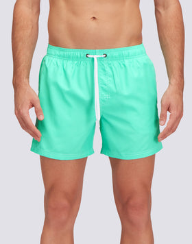 TRAJE DE BAÑO CORTO CINTURA ELÁSTICA POLIÉSTER RECICLADO REPREVE®