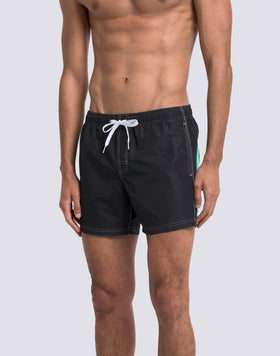 ICONIC TAFFETA SHORT SWIMSHORTS WITH ELASTIC WAIST 