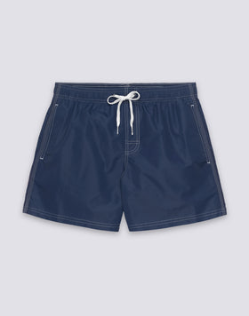 ICONIC TAFFETA SHORT SWIMSHORTS WITH ELASTIC WAIST 