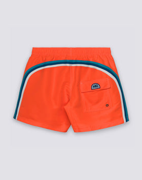 ICONIC TAFFETA SHORT SWIMSHORTS WITH ELASTIC WAIST