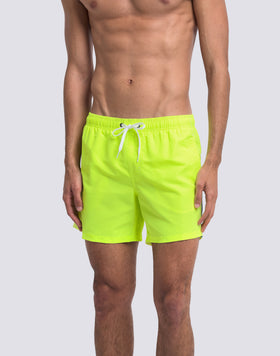 ICONIC TAFFETA SHORT SWIMSHORTS WITH ELASTIC WAIST 