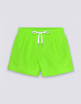 ICONIC TAFFETA SHORT SWIMSHORTS WITH ELASTIC WAIST 