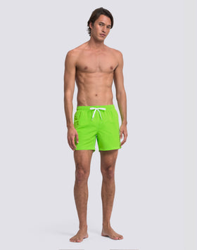 ICONIC TAFFETA SHORT SWIMSHORTS WITH ELASTIC WAIST 
