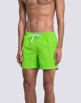 ICONIC TAFFETA SHORT SWIMSHORTS WITH ELASTIC WAIST 