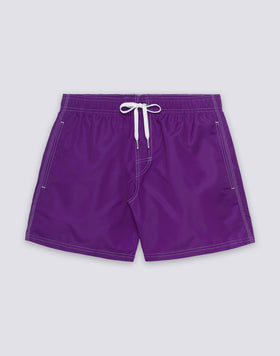 BAÑADOR CORTO CON CINTURA ELÁSTICA ICONIC TAFFETA