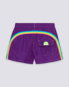 BAÑADOR CORTO CON CINTURA ELÁSTICA ICONIC TAFFETA