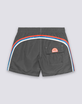 ICONIC TAFFETA MEN'S SHORT ELASTIC WAIST SWIMSHORTS