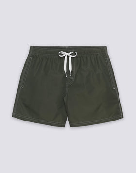MAILLOT DE BAIN COURT TAILLE ÉLASTIQUE TAFFETA ICONIQUE