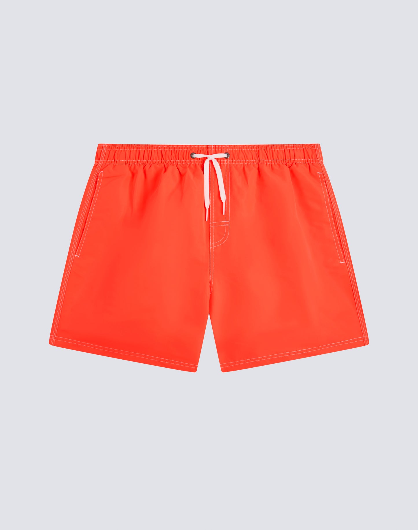 ICONIC TAFFETA STRETCH WAIST SWIM TRUNKS