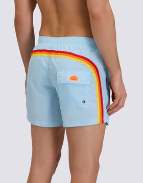 BAÑADOR CORTO CON CINTURA ELÁSTICA ICONIC TAFFETA