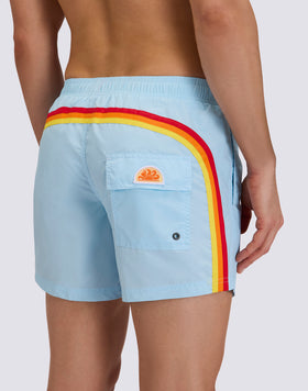 BAÑADOR CORTO CON CINTURA ELÁSTICA ICONIC TAFFETA