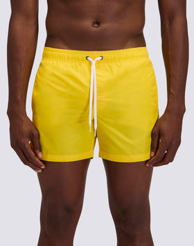 ICONIC TAFFETA MEN'S SHORT ELASTIC WAIST SWIMSUIT