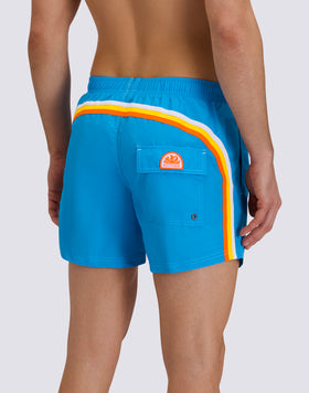 MAILLOT DE BAIN COURT À TAILLE ÉLASTIQUE ICONIC TAFFETA