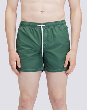 ICONIC TAFFETA SHORT SWIMSHORTS WITH ELASTIC WAIST