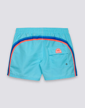 BAÑADOR CORTO CON CINTURA ELÁSTICA ICONIC TAFFETA