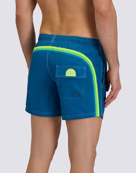 MAILLOT DE BAIN COURT À TAILLE ÉLASTIQUE ICONIC TAFFETA