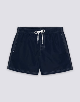 ICONIC TAFFETA MEN'S SHORT ELASTIC WAIST SWIMSHORTS