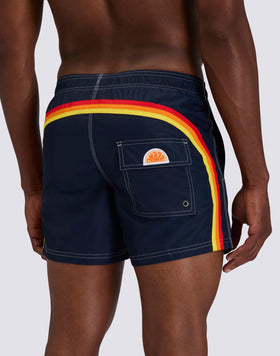 BAÑADOR CORTO CON CINTURA ELÁSTICA ICONIC TAFFETA