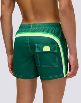 BAÑADOR CORTO CON PANTALÓN ICONIC TAFFETA PROGETTO PELO - PALYFUL JACK RUSSEL