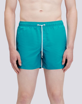 TRAJE DE BAÑO CORTO CINTURA ELÁSTICA ICONIC TAFETÁN ARCO IRIS 2 COLORES