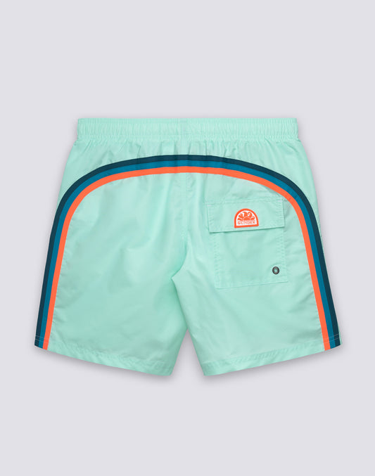 COSTUME DA BAGNO UOMO LUNGHEZZA MEDIA VITA ELASTICATA ICONIC TAFFETA