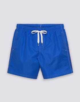 ICONIC TAFFETA MID-LENGTH SWIMSHORTS WITH ELASTICATED WAIST