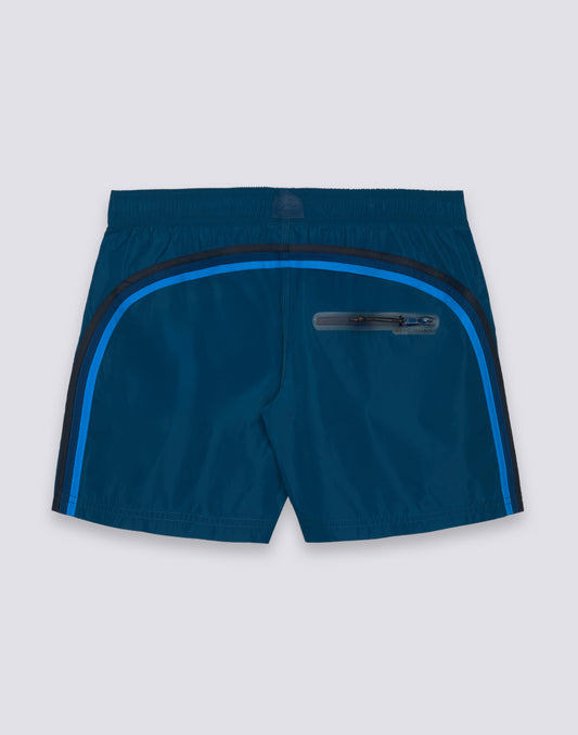 MEMORY SHORT SWIMSHORTS WITH ELASTICATED WAIST