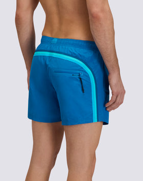 MEMORY SHORT SWIMSHORTS WITH ELASTICATED WAIST
