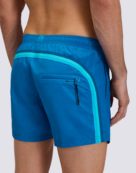 MEMORY SHORT SWIMSHORTS WITH ELASTICATED WAIST
