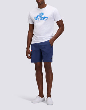 T-SHIRT CAPSULE STAMPA ONDA SFUMATA