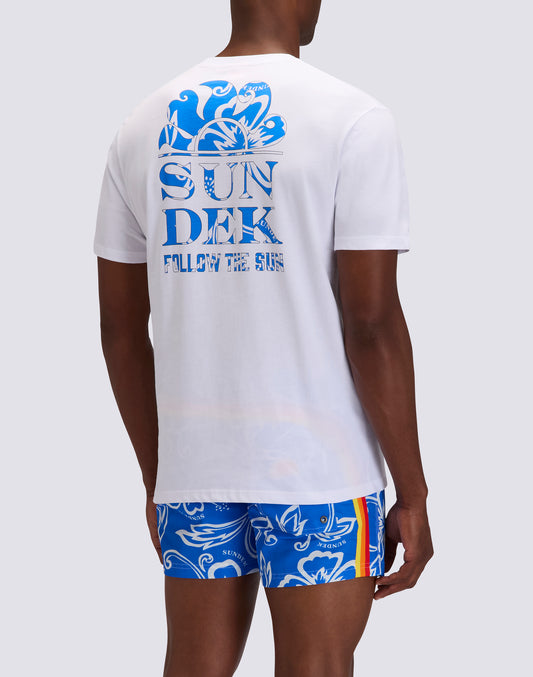 T-SHIRT UOMO STAMPA ARCHIVE SUNDEK FOLLOW THE SUN