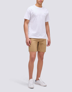 T-SHIRT WITH PALM TRIPS SK23 HIBISCUS PRINT