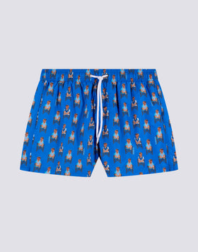 TRAJE DE BAÑO CON PANTALÓN CORTO PROYECTO PELO - LOOKOUT GOLDEN RETRIEVER