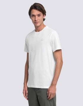 T-SHIRT A TINTA UNITA IN COTONE PIMA