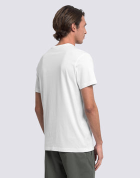 T-SHIRT A TINTA UNITA IN COTONE PIMA