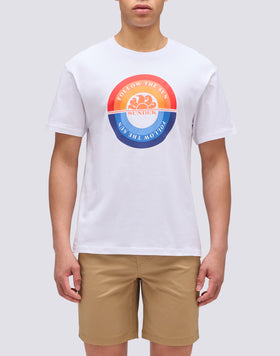 CAMISETA CON ESTAMPA REDONDA FOLLOW THE SUN