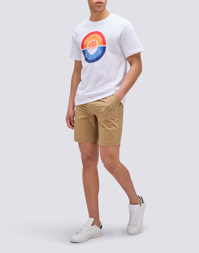 CAMISETA CON ESTAMPA REDONDA FOLLOW THE SUN