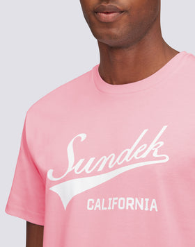T-SHIRT CON SCRITTA SUNDEK