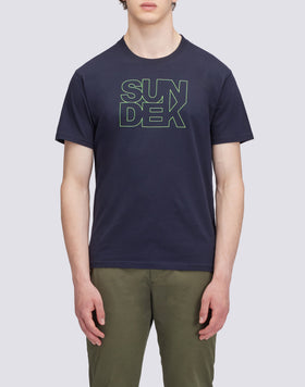 T-SHIRT CON STAMPA MYSTERE