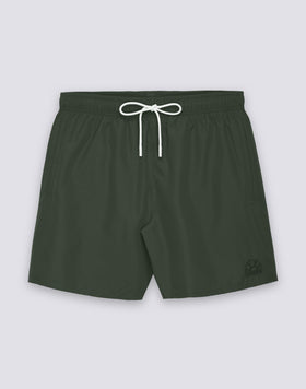 MEN'S SHORT SWIMSHORTS WITH ELASTIC WAIST AND PEACHY FABRIC