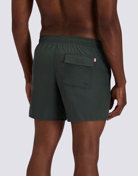 MEN'S SHORT SWIMSHORTS WITH ELASTIC WAIST AND PEACHY FABRIC