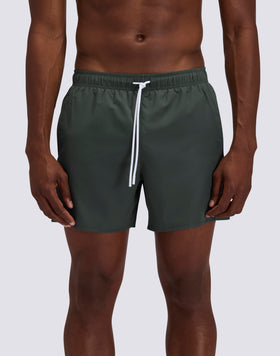 MEN'S SHORT SWIMSHORTS WITH ELASTIC WAIST AND PEACHY FABRIC